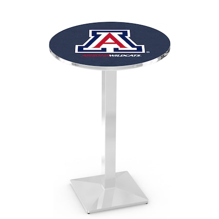 Holland Bar Stool Co 36" Chrome Arizona Pub Table L217C3628ArizUn